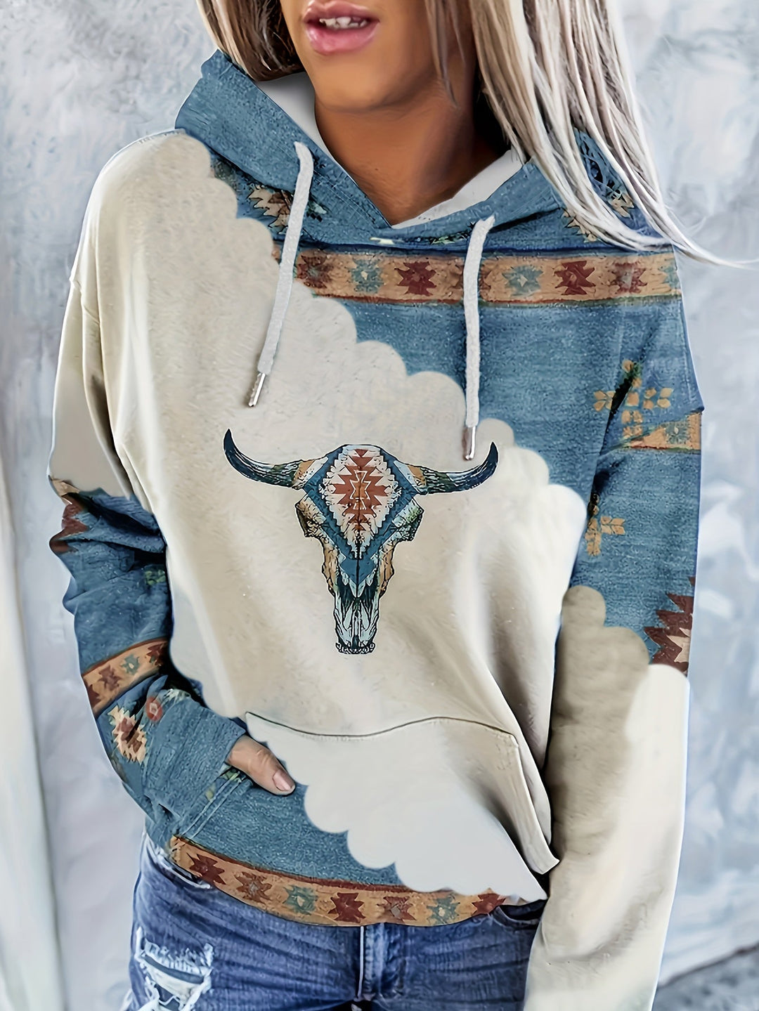 Jenna | Western Retro Hoodie