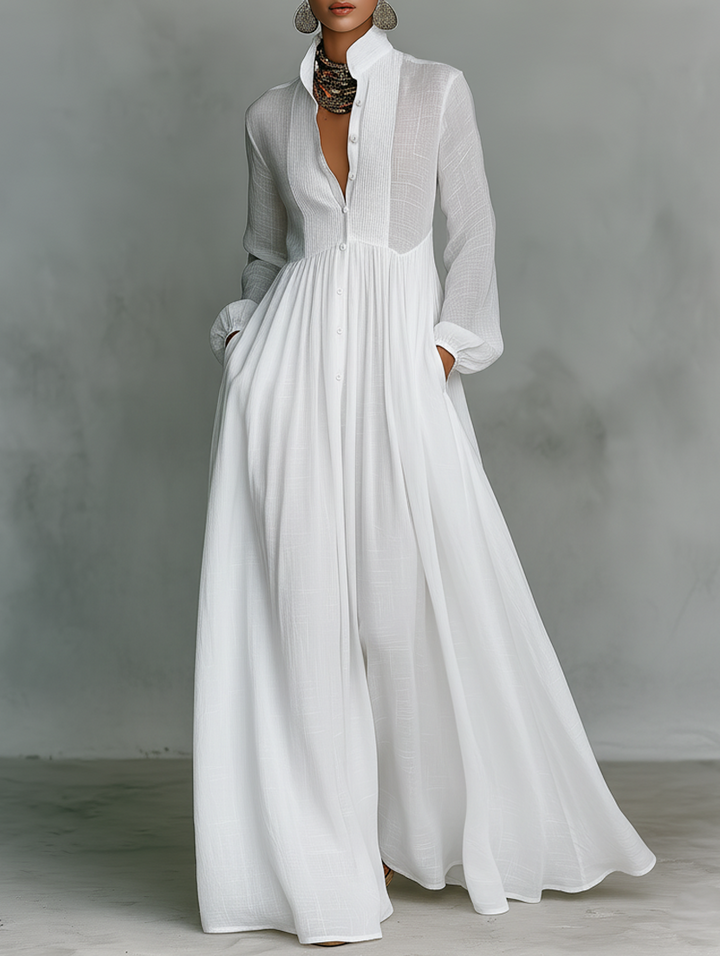 Veronica | Maxi Minimalist Dress