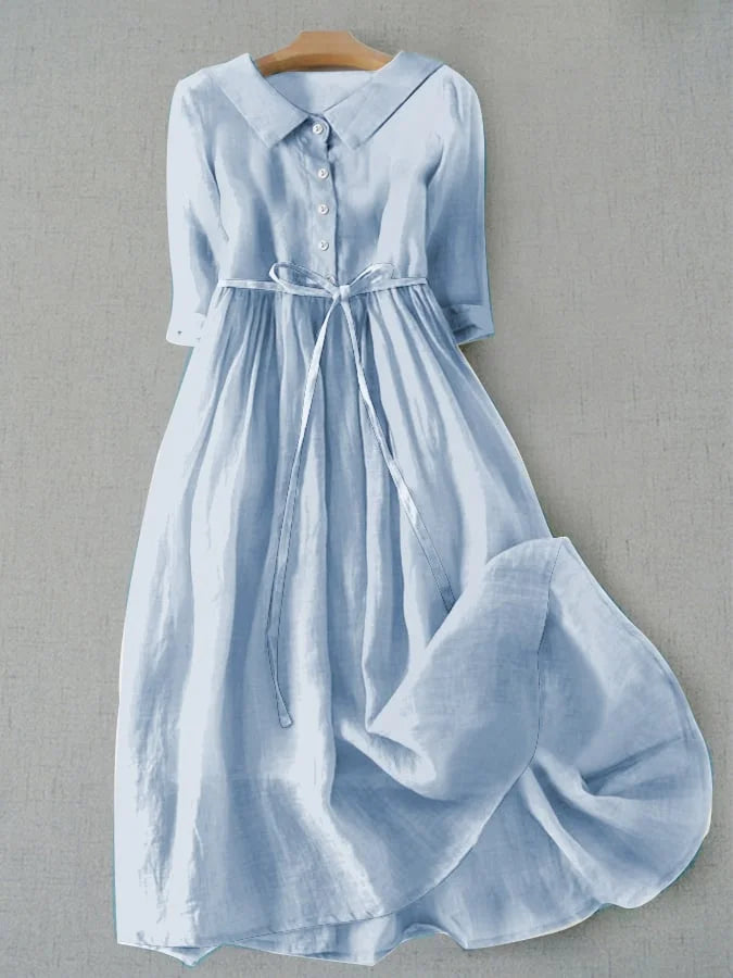 Deanise | Elegant Short-Sleeved Dress