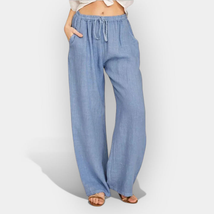 Breezy Summer Linen Trousers