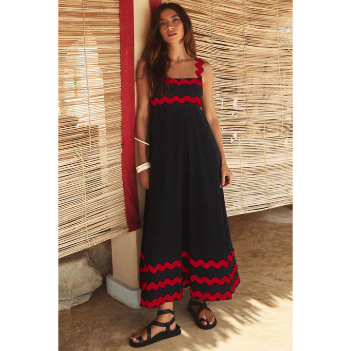Jovie - Sleeveless Floral Printed Loose Dress