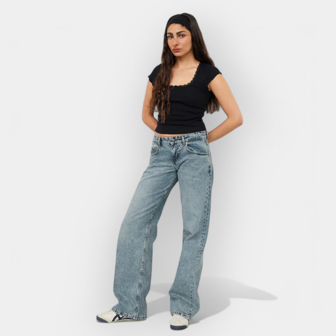 Low-Waist Denim