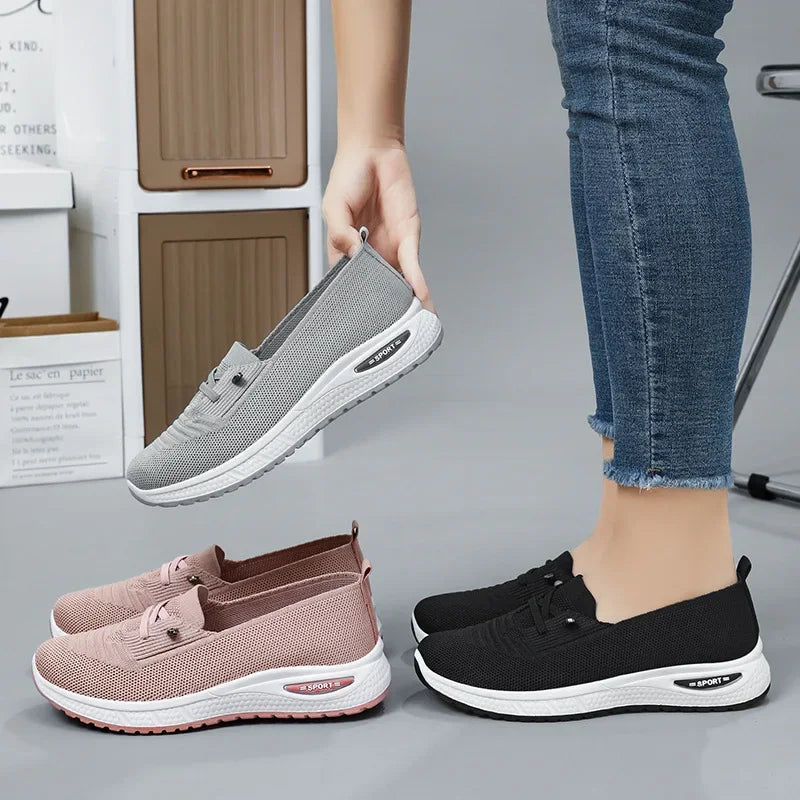 Sarah | Mesh Slip-On Sneakers