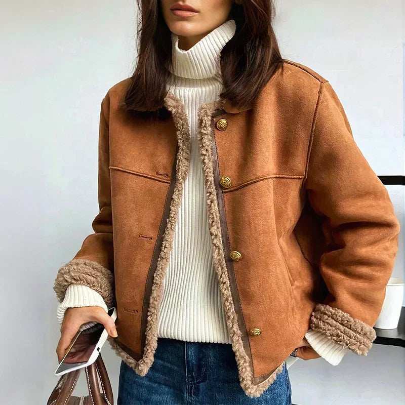 Luxurious Genuine Sheepskin Jacket