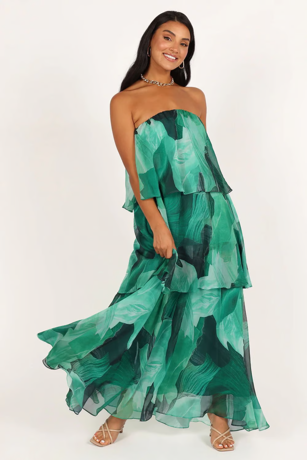 Imara - Effortless Summer Vibes Strapless Dress