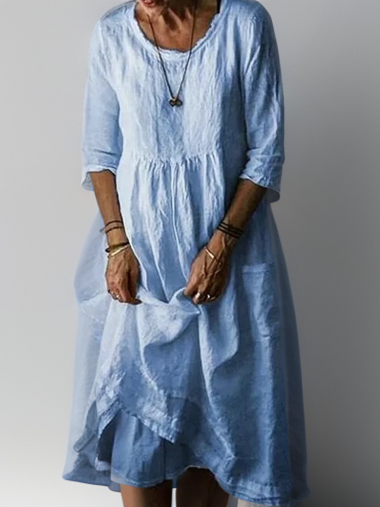 Katie - Summer Pleated  Dress