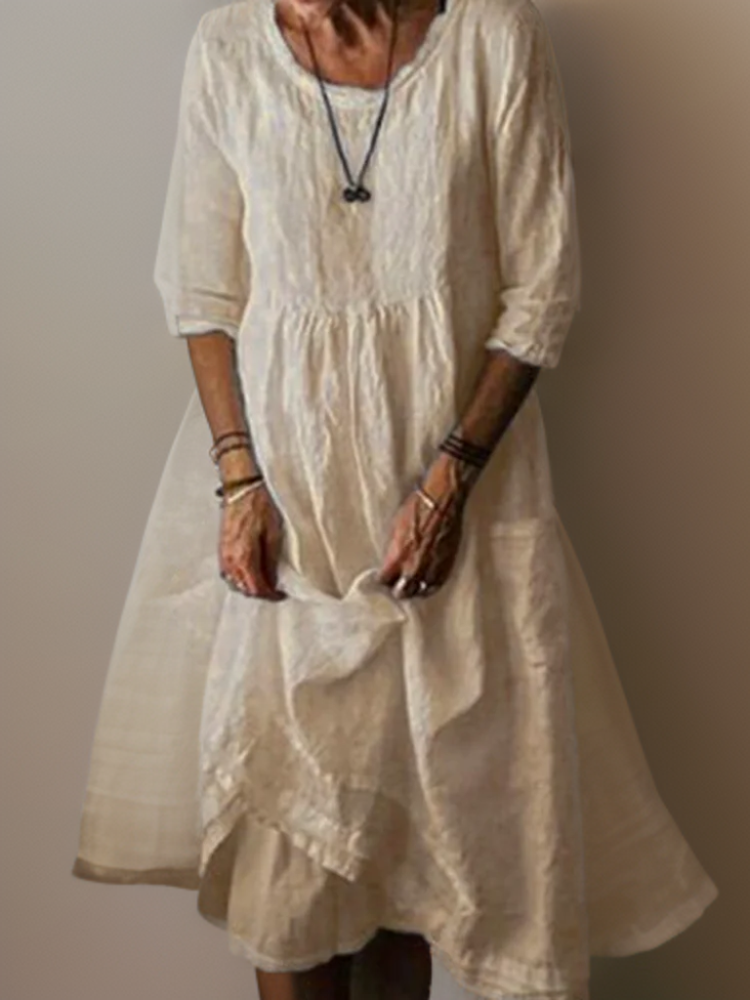 Katie - Summer Pleated  Dress