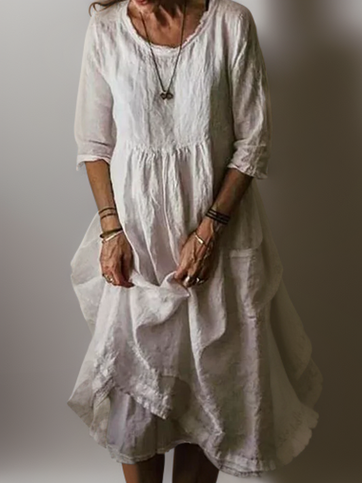 Katie - Summer Pleated  Dress