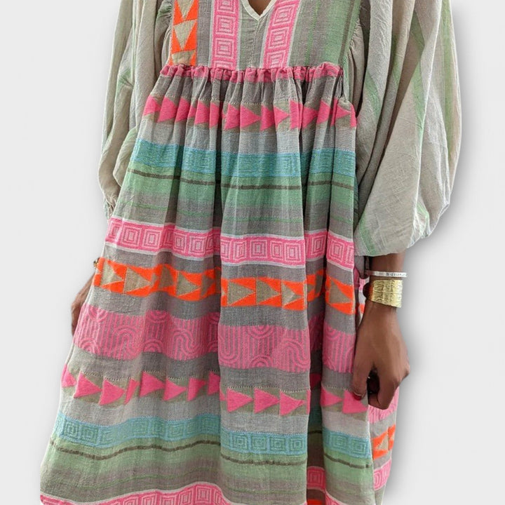 Hermine – Vibrant Loose Dress