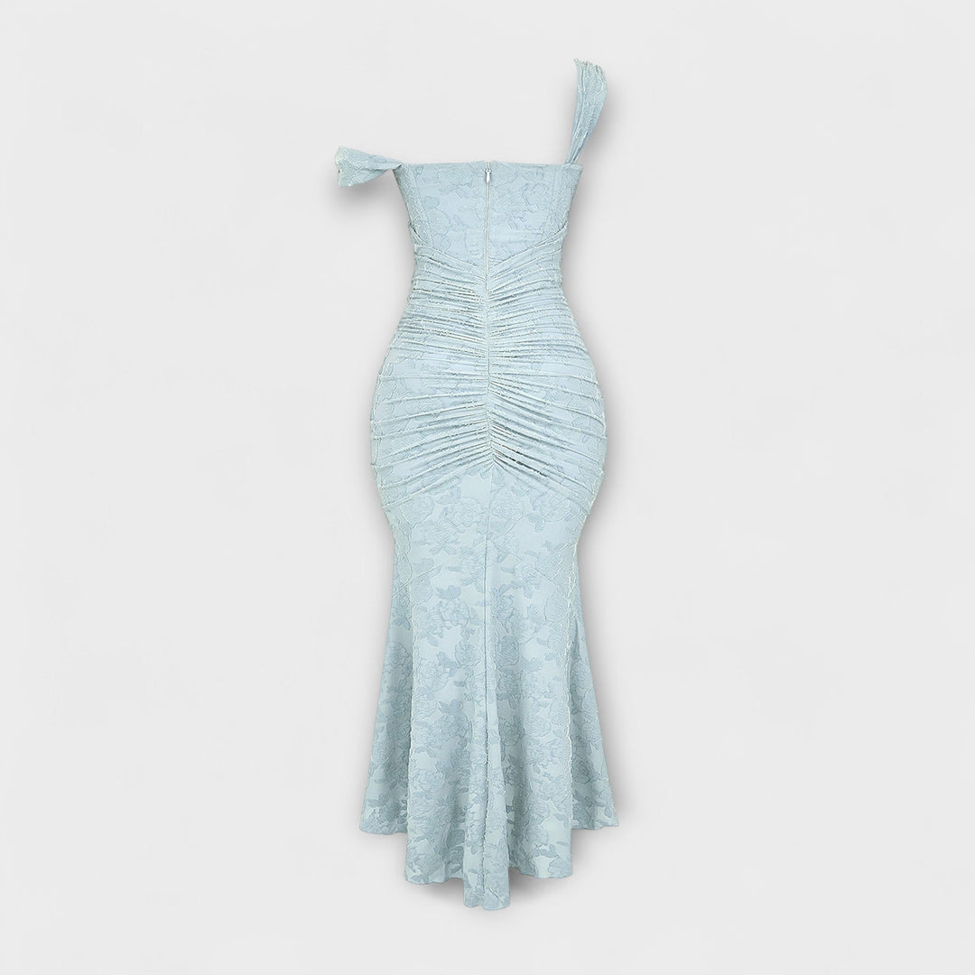 Renske – Long Dress with Elegant and Refined Corset