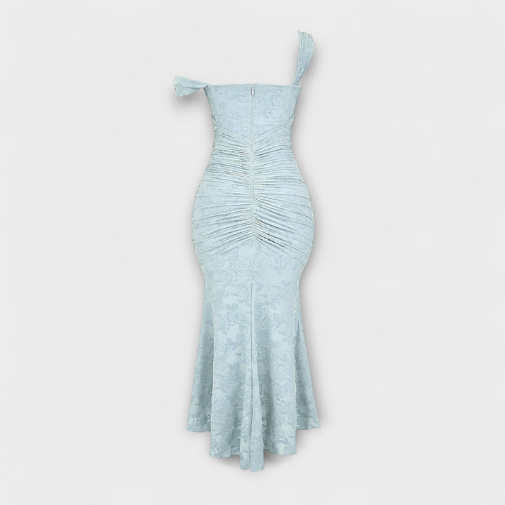 Renske – Long Dress with Elegant and Refined Corset